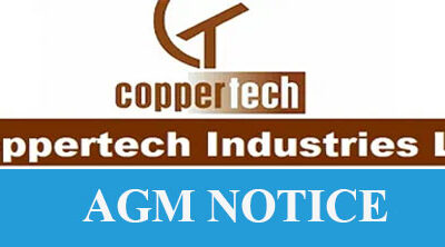 10th agm notice of the coppertech industries