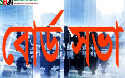 ২ কোম্পানির বোর্ড সভার তারিখ নির্ধারণ