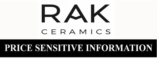price sensitive information of rak ceramics