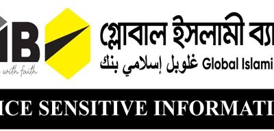 price sensitive information of global islami bank