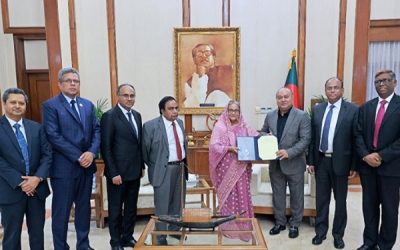 উত্তরা ব্যাংক সিকিউরিটিজে বিও অ্যাকাউন্ট খুললেন প্রধানমন্ত্রী