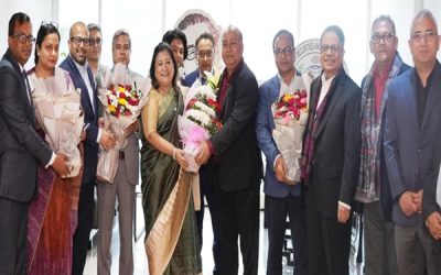 শিবলী রুবাইয়াত উল ইসলামের সঙ্গে সৌজন্য সাক্ষাৎ