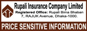 price sensitive information of rupali insurance