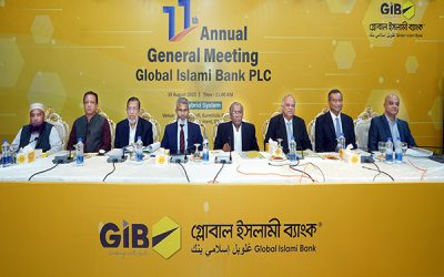 গ্লোবাল ইসলামী ব্যাংকের ১১তম বার্ষিক সাধারণ সভা অনুষ্ঠিত