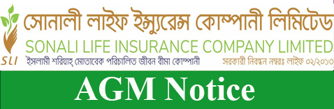 AGM Notice of Sonali Life Insurance Compay Limited