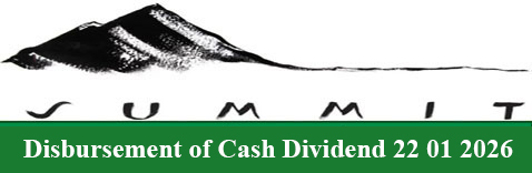Disbursement of Cash Dividend 22 01 2026 of Summit Power Limited (SPL)
