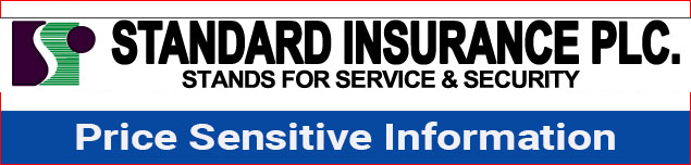 price sensitive information of standard insurance plc