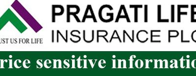 Price Sensitive Information of Pragati Insurance PLC