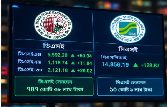 সূচক-লেনদেন ঊর্ধ্বমুখী, বাজারে ফিরছে প্রাণচাঞ্চল্য