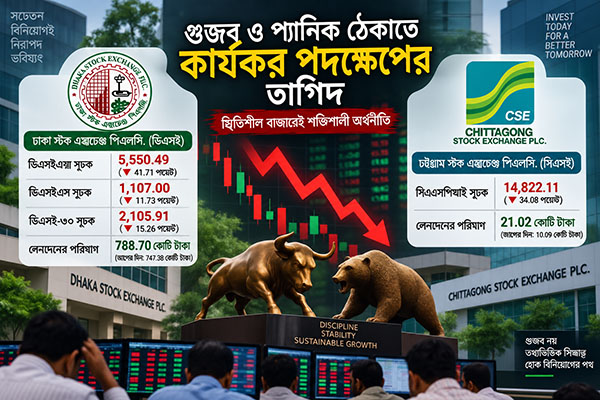 গুজব ও প্যানিক ঠেকাতে কার্যকর পদক্ষেপের তাগিদ