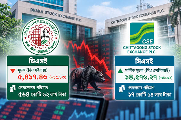 পর্যাপ্ত তদারকির অভাবে নিম্নমুখী শেয়ারবাজার, বিশেষজ্ঞদের উদ্বেগ
