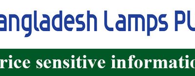 Price Sensitive Information of Bangladesh Lamps PLC