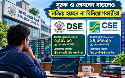 সূচক ও লেনদেন বাড়লেও সক্রিয় হচ্ছেন না বিনিয়োগকারীরা
