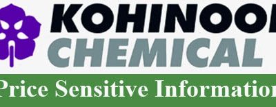 Price Sensitive Information of Kohinoor chemical Co. (Bangladesh) PLC