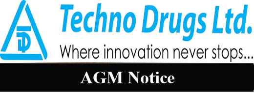 AGM Notice of Techno Drugs Limited